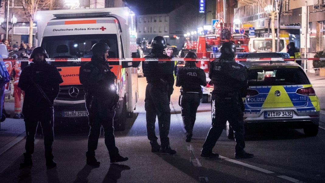 Germany shooting, Crime Scene police
