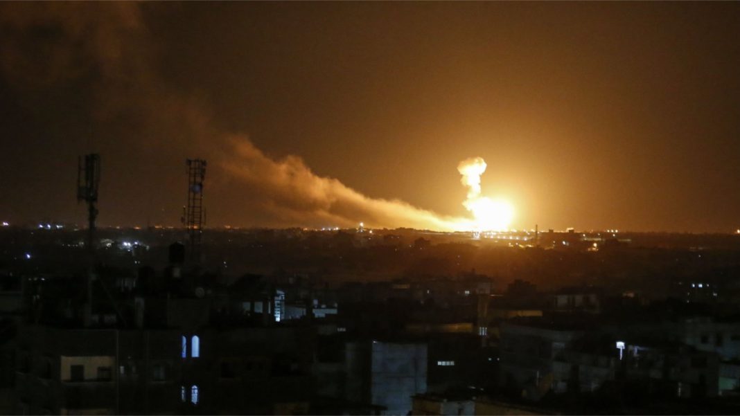 IDF Responds to Rockets Fired toward Israel from Gaza