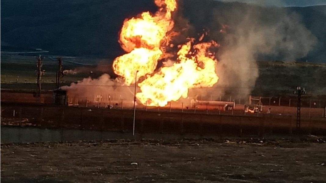 Turkey, Iran gas pipeline explosion