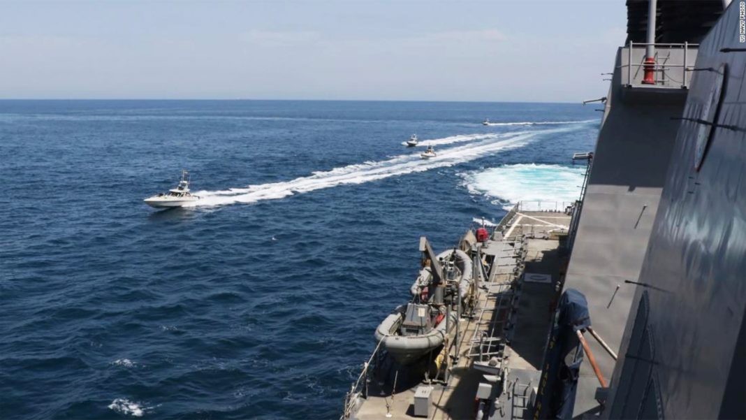 Iran IRGC Harasses US Navy Ships