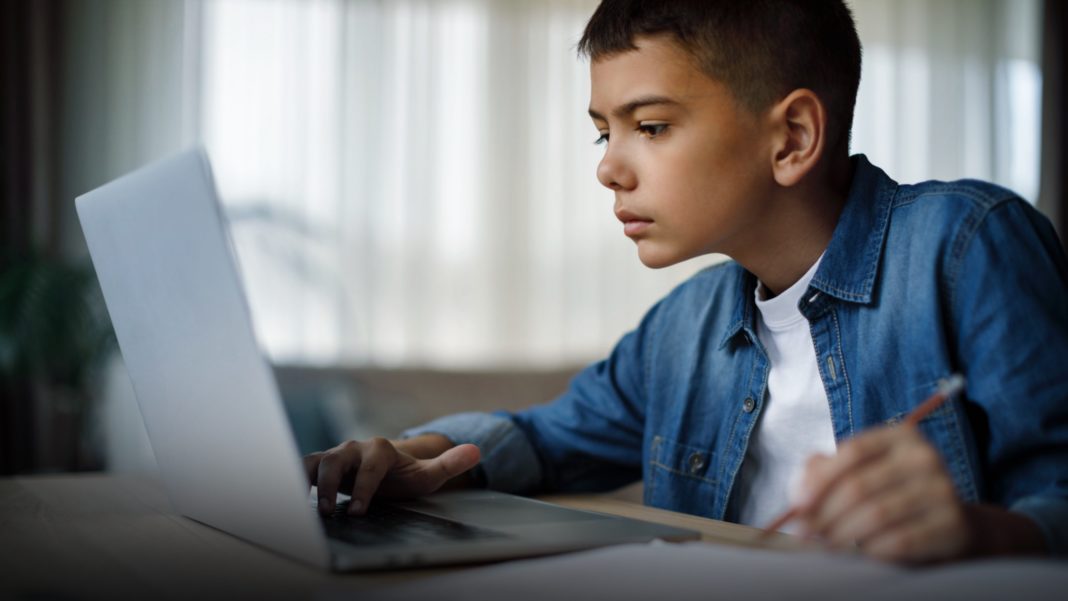 Child on the Computer