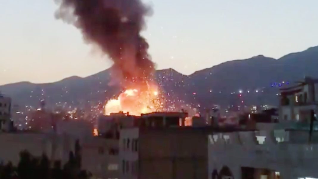 Explosion, Tehran, Iran
