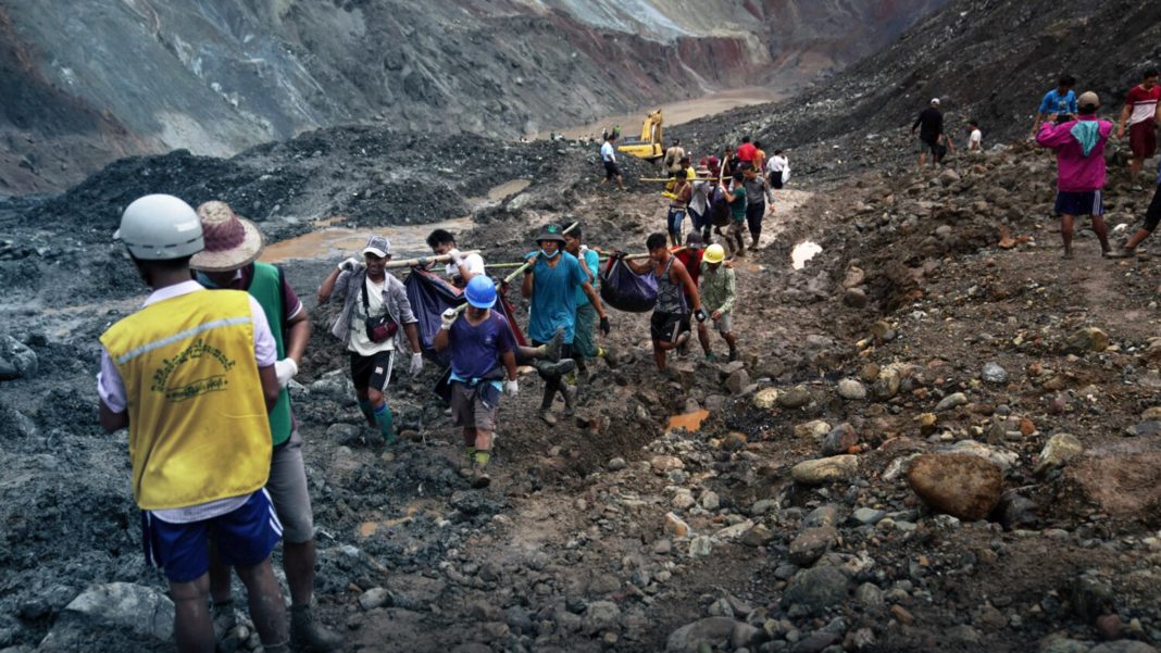 Myanmar Landslide