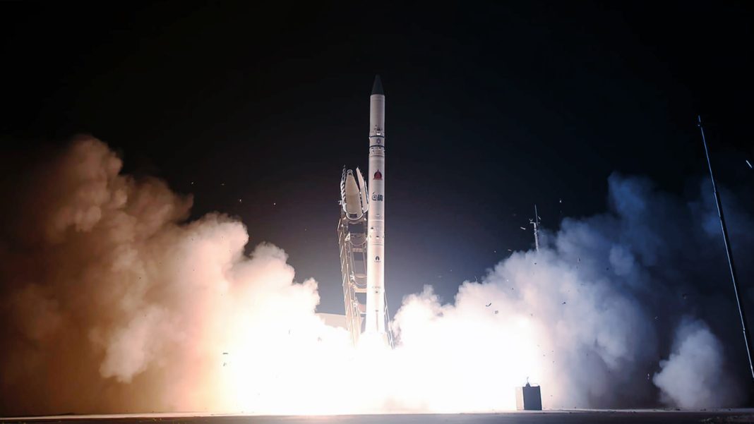 Israel launched their new spy satellite, Ofek 16, into space