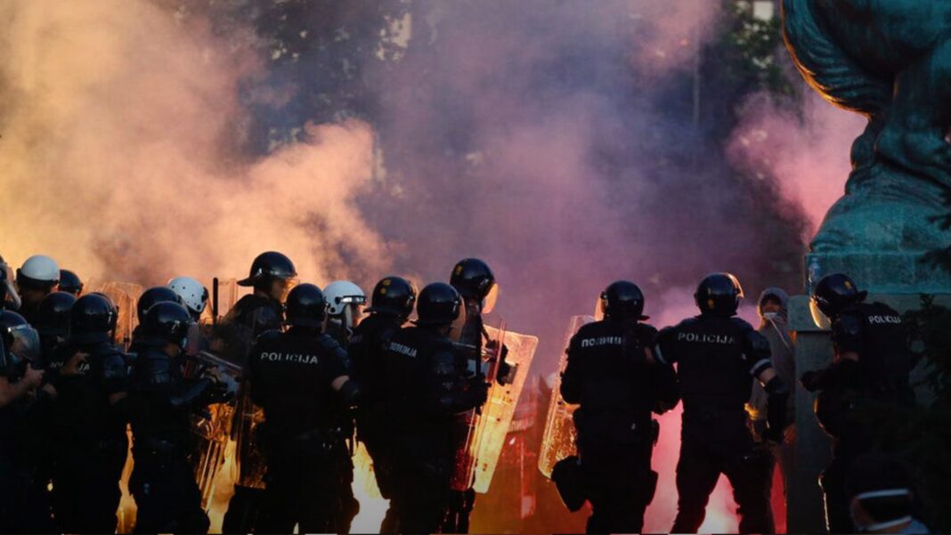 Serbia civil unrest