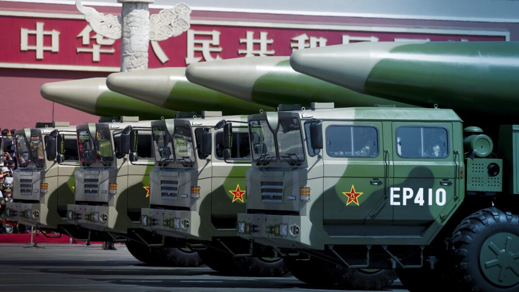 China fires missiles into South China Sea
