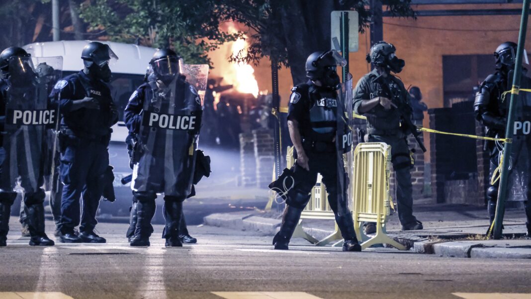 Rioting, Police, Virginia