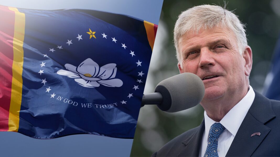 Franklin Graham, Mississippi New Flag
