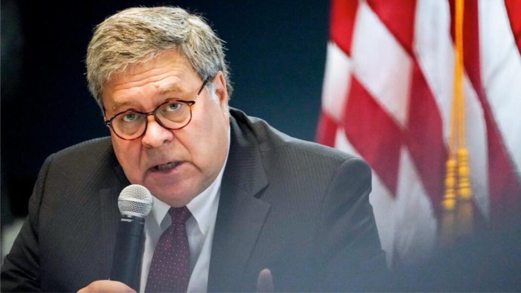 US Attorney General William Barr