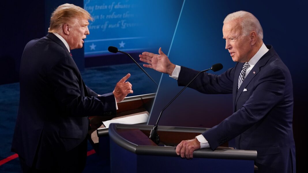 2020 Debate - Donald Trump, Joe Biden