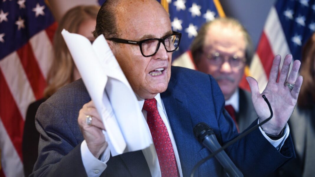 Rudy Giuliani Trump Campaign Press Conference