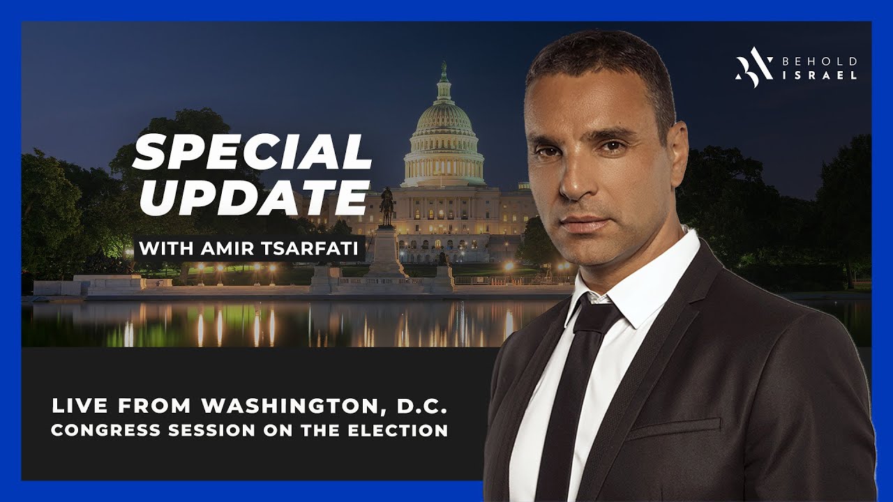 Amir Tsarfati Special Update from Washington D.C. Harbinger's Daily