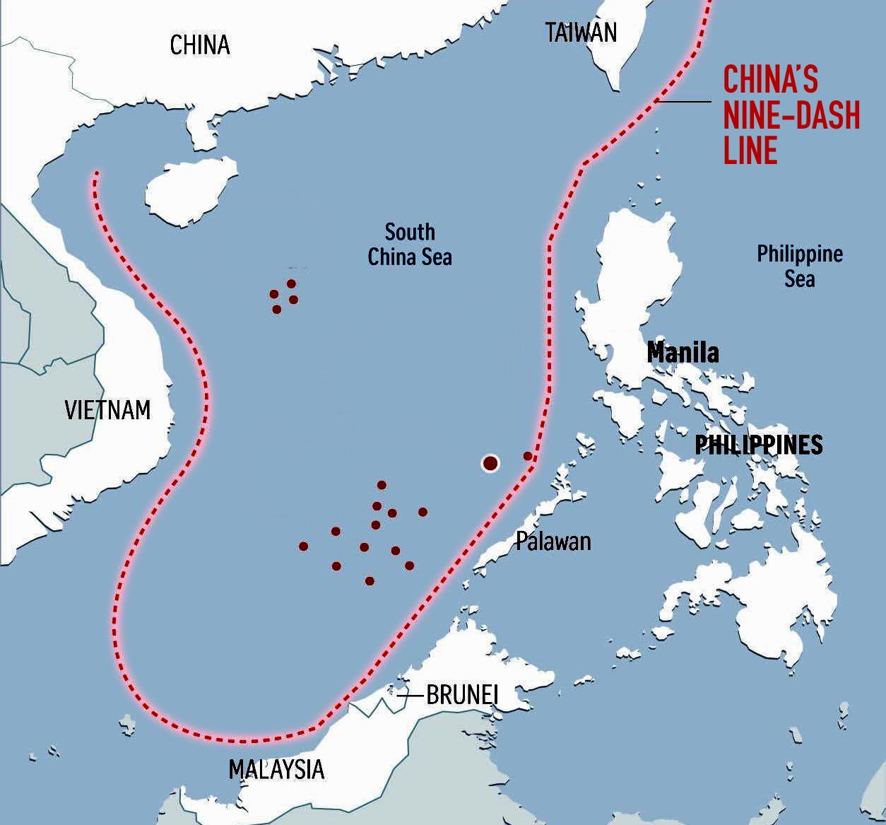 China’s Nine-Dash Line - Map