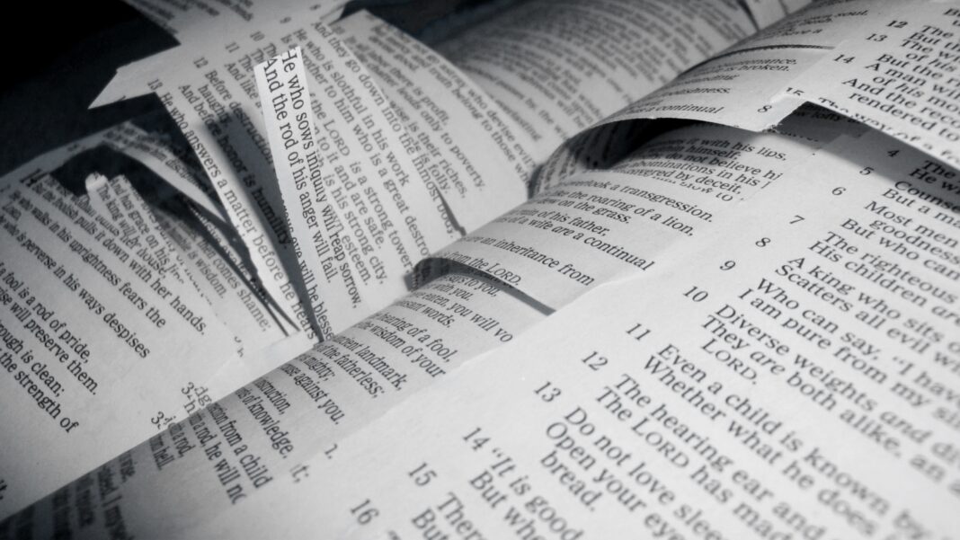Bible, Cut out, apostasy