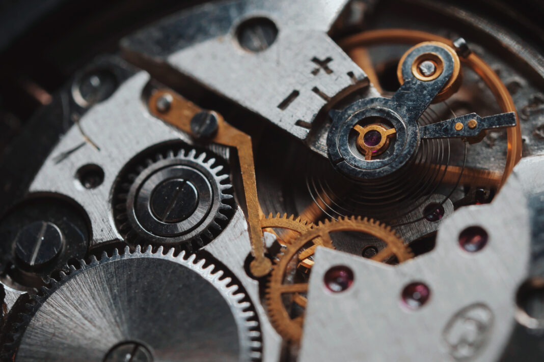 Clock, Gears, Time,