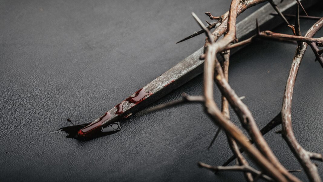 Cross, Nails, Crown Of Thorns
