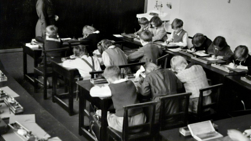 Classroom, school