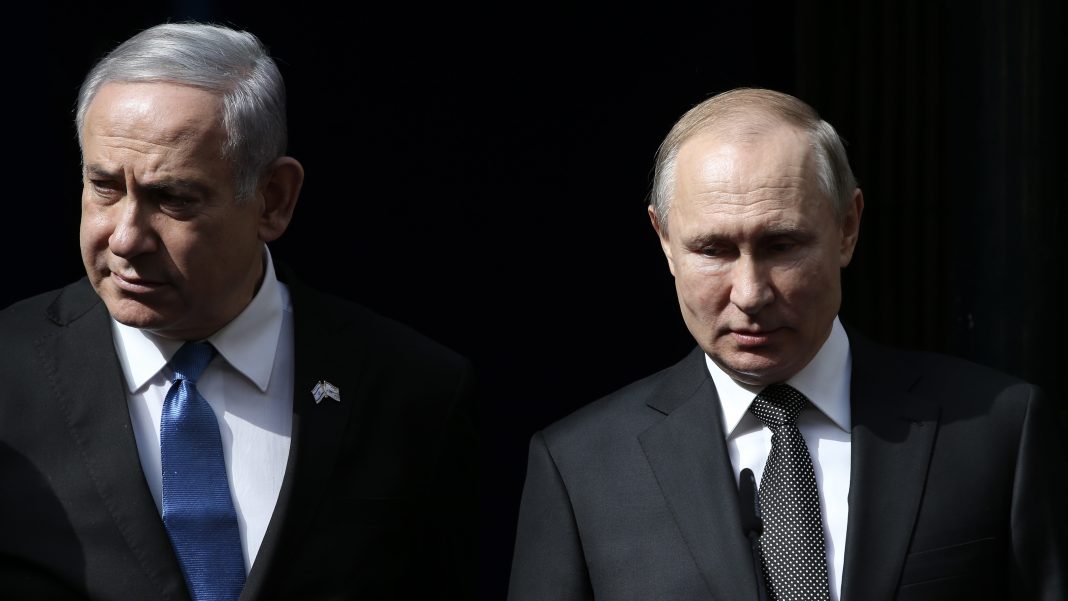 russian president vladimir putin visits israel