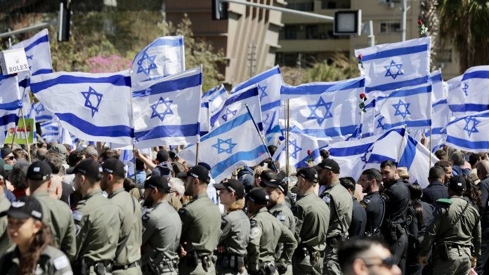 Israeli flag, IDF