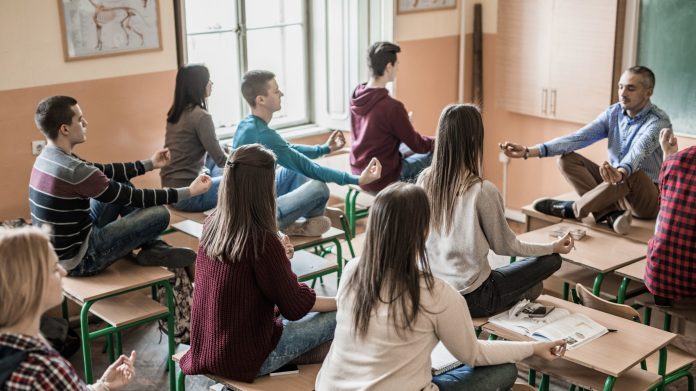 meditation School classroom