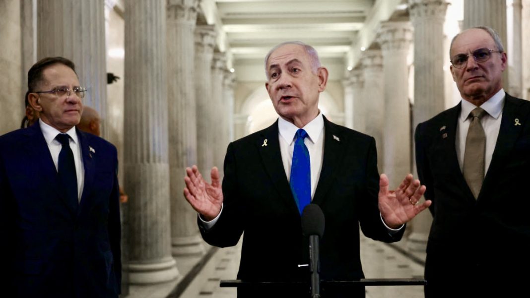 israeli prime minister benjamin netanyahu visits washington