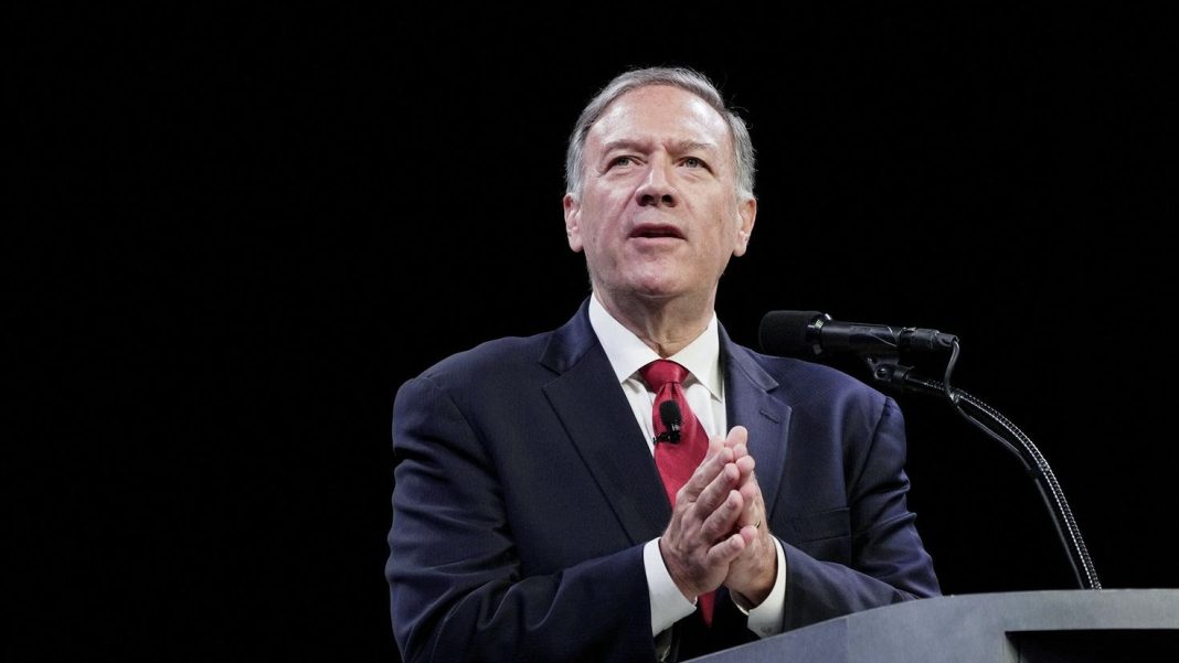 Former U.S. Secretary of State Mike Pompeo