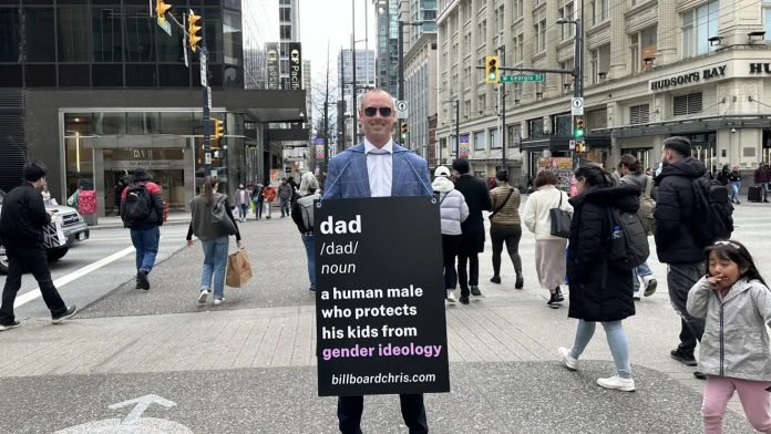 Billboard Chris, gender ideology