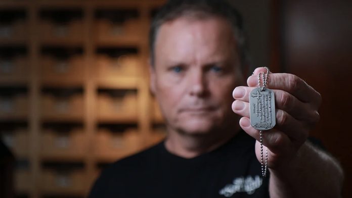 Shields of Strength Bible Verse Dog Tags