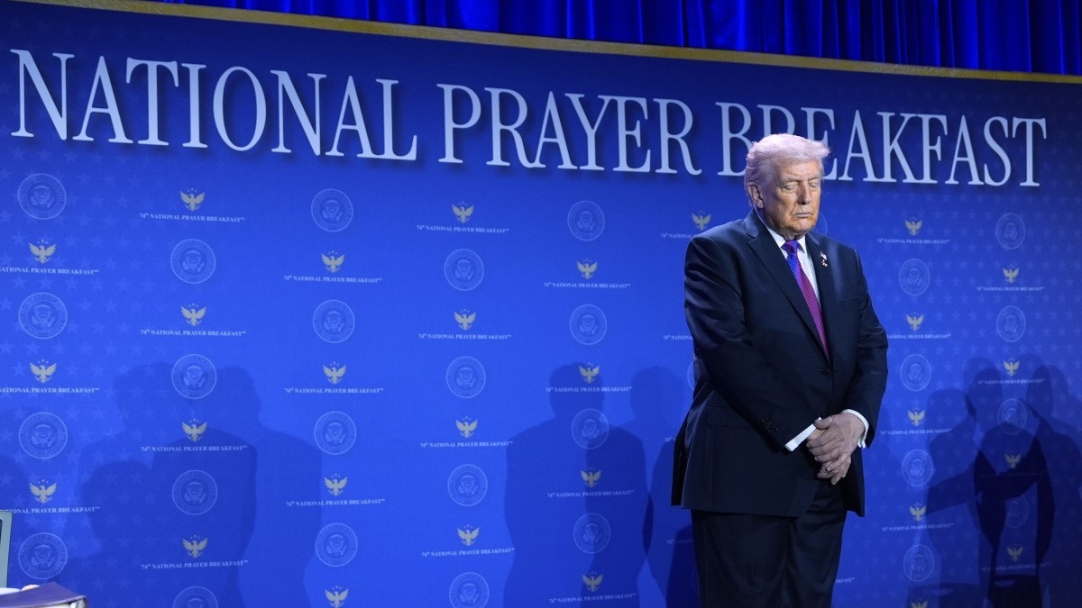 President Trump At The National Prayer Breakfast: 'Quite Simply, Prayer ...