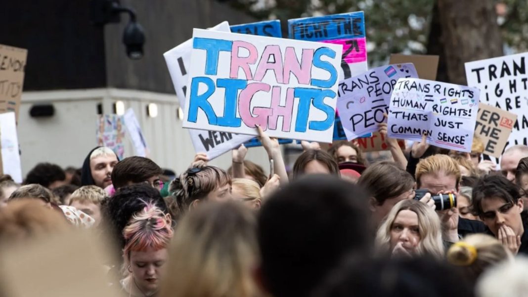 protest to protect trans rights