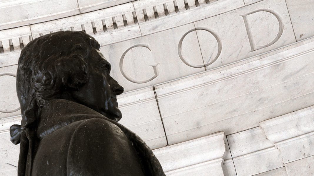 thomas jefferson memorial god 1