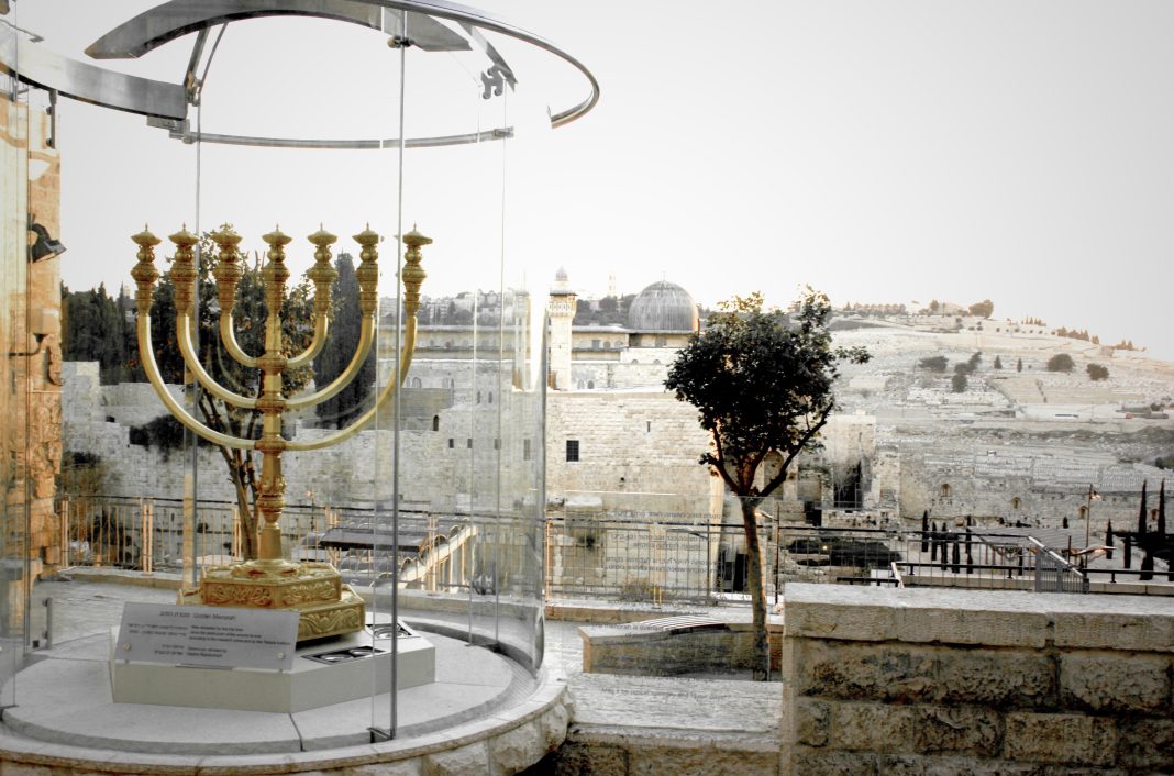 golden menorah 2