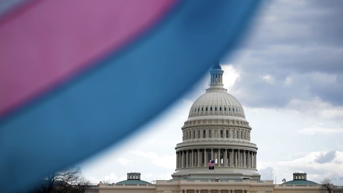 supporters rally for trans day of visibility in cities across the country