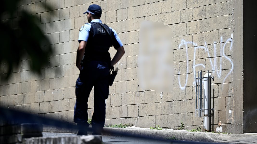 sydney antisemitic graffiti